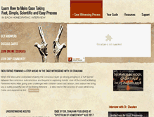 Tablet Screenshot of casewitnessing.com